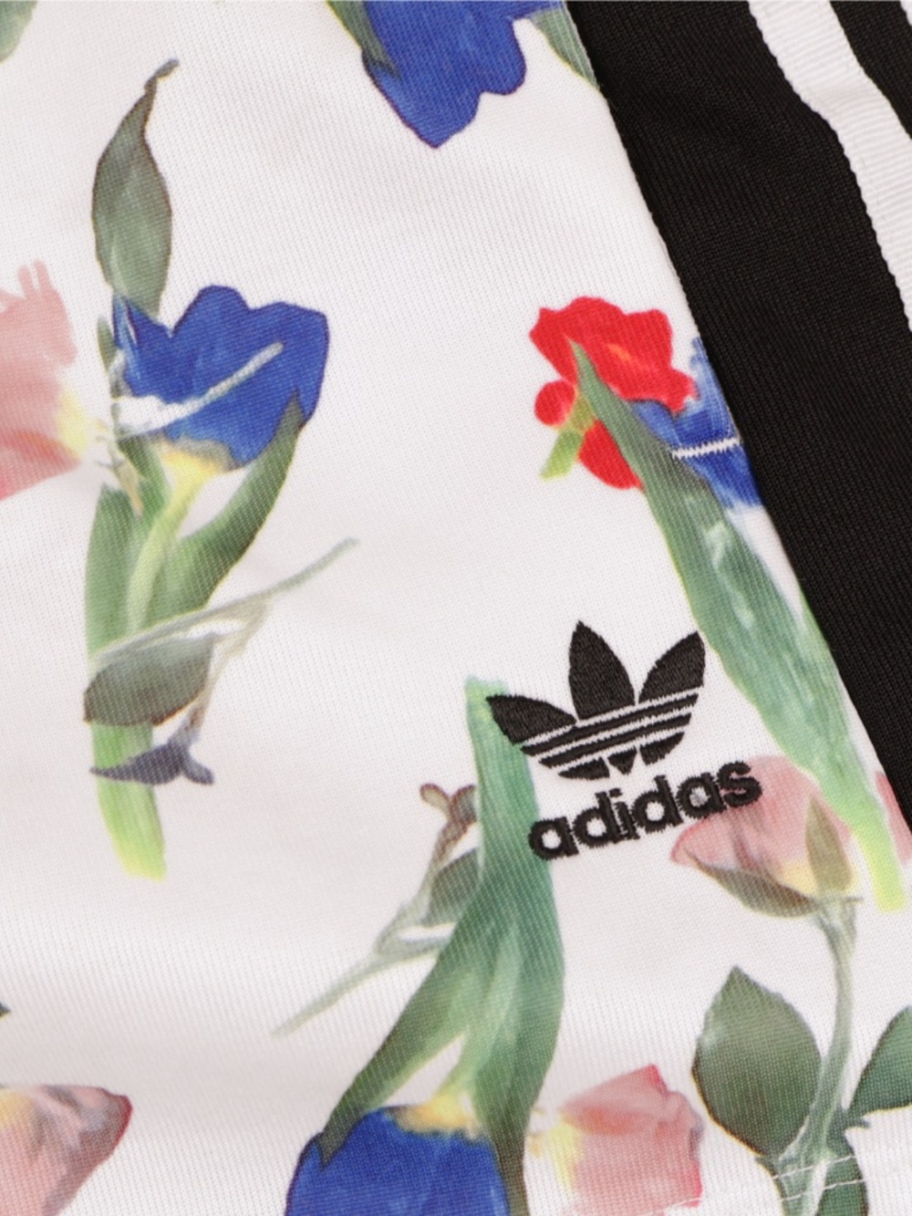 Adidas Originals Floral Track Shorts Small - Picture 5 of 9